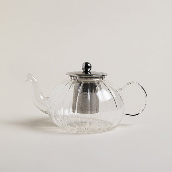 TETERA DE VIDRIO INFUSOR ACERO BRISTOL 1000ML MISHKA