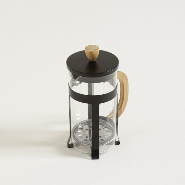 CAFETERA CON EMBOLO NEGRO MISHKA