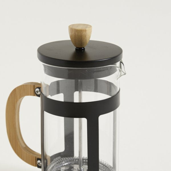 CAFETERA CON EMBOLO NEGRO MISHKA