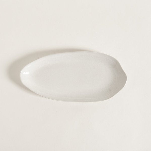 BANDEJA OVAL RODAS CREAM 30,5CM MISHKA