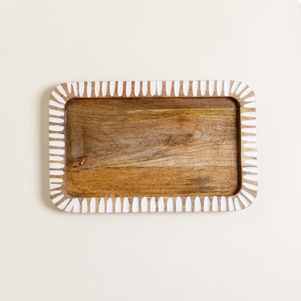 BANDEJA SUNDARA MISHKA 40X25CM