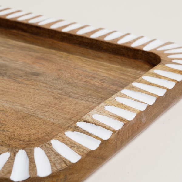 BANDEJA SUNDARA MISHKA 40X25CM