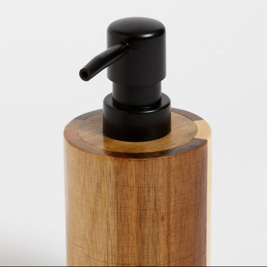 DISPENSER ACACIA REDONDO 17X7CM CONCEPTO