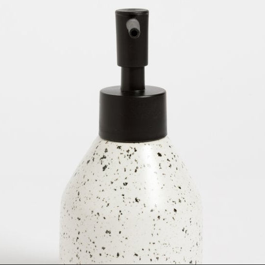 DISPENSER CERÁMICA SILUETA BLANCO GOTA 15CM