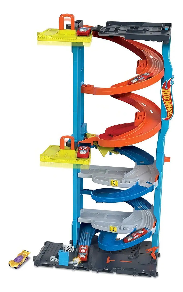 PISTA HOTWHEELS TORRE DE CARRERAS
