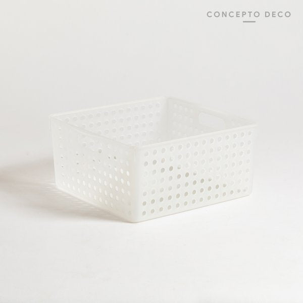 ORGANIZADOR TRANSPARENTE 27X25X12CM