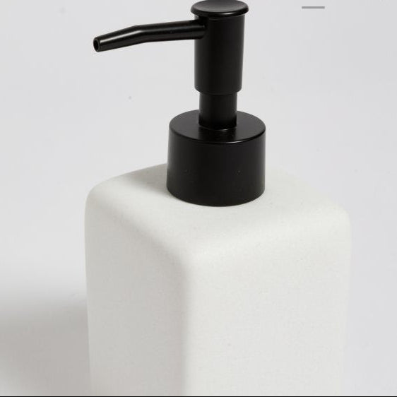 DISPENSER LISO RESINA 16CM BLANCO CONCEPTO