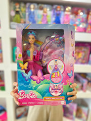 MUñECA BAILARINA MARIPOSA 2EN1 BARBIE MATTEL