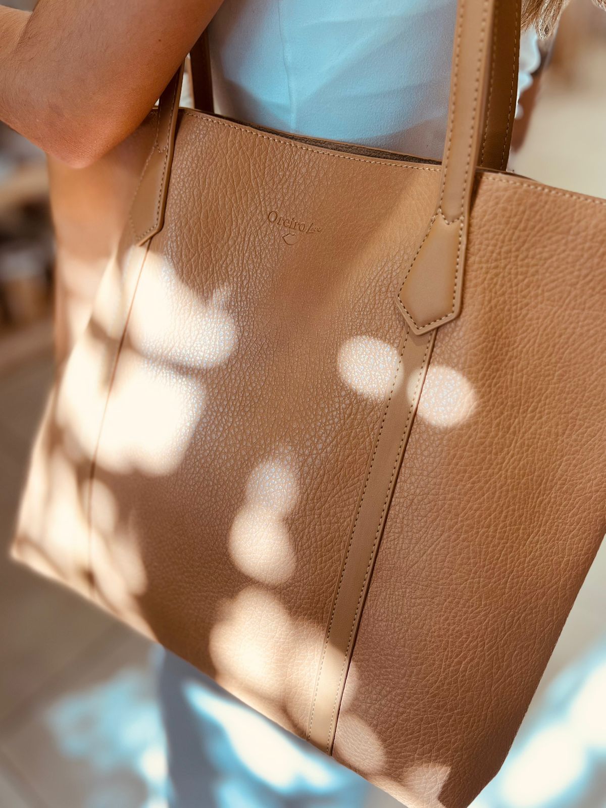 TOTE BAG LAS OREIRO MARRON