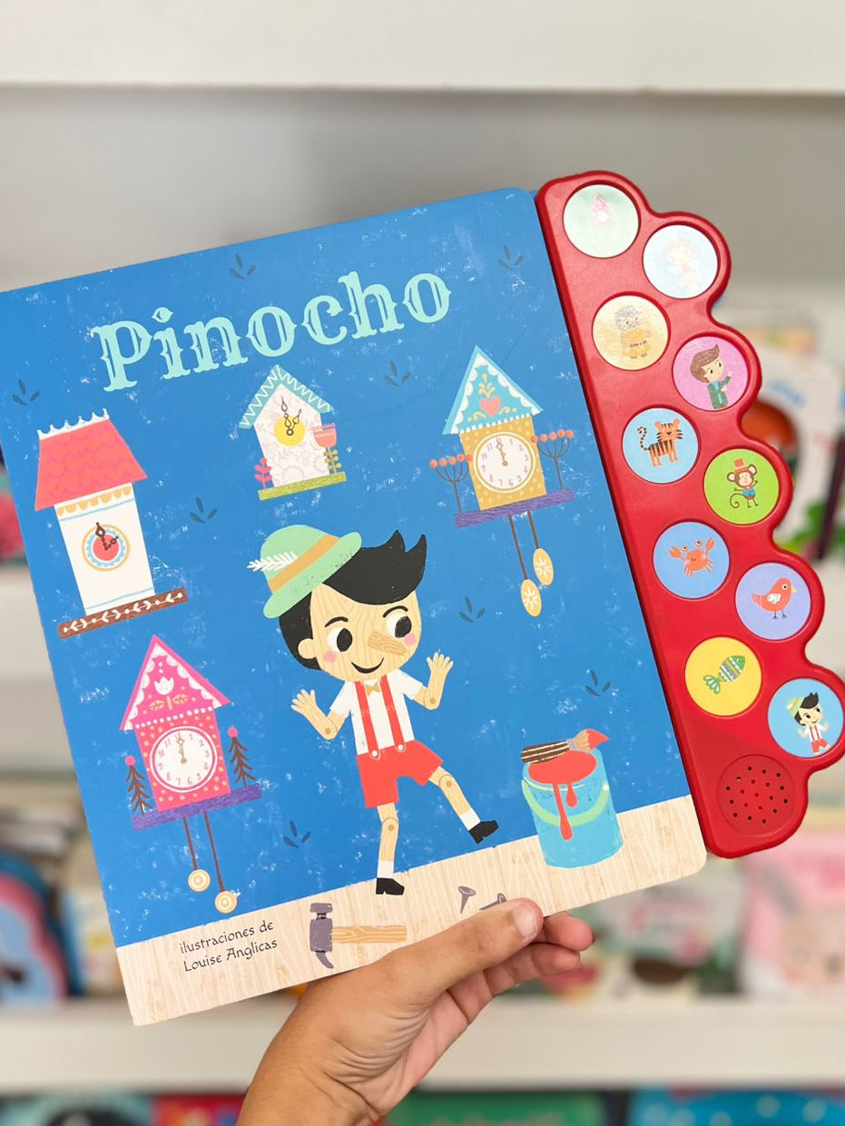 LIBRO CUENTA CUENTO SILVER DOLPHIN PINOCHO