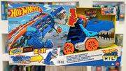 PISTA HOTWHEELS CITY SUPER REMOLQUE DE T-REX