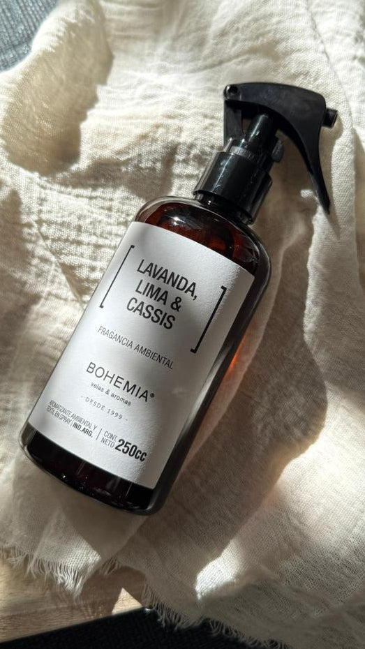 AROMATIZANTE SAYRI BOHEMIA 250CC LAVANDA, LIMA Y CASSIS