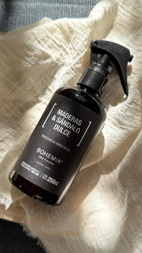 AROMATIZANTE SAYRI BOHEMIA 250CC MADERAS Y SANDALO DULCE