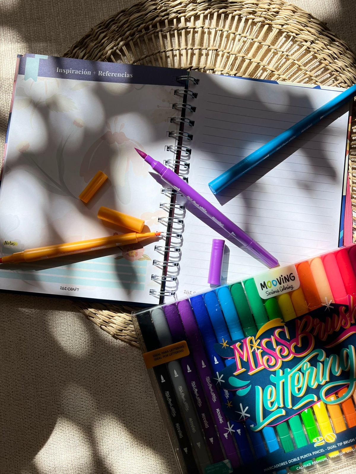 MARCADORES MISS BRUSH LETTERING MOOVING X20