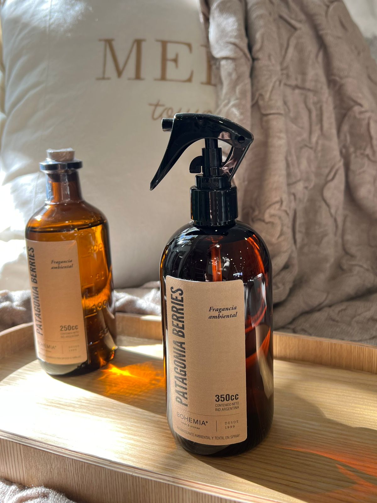 AROMATIZANTE AMBIENTAL Y TEXTIL 350CC BOHEMIA PATAGONIA BERRIES