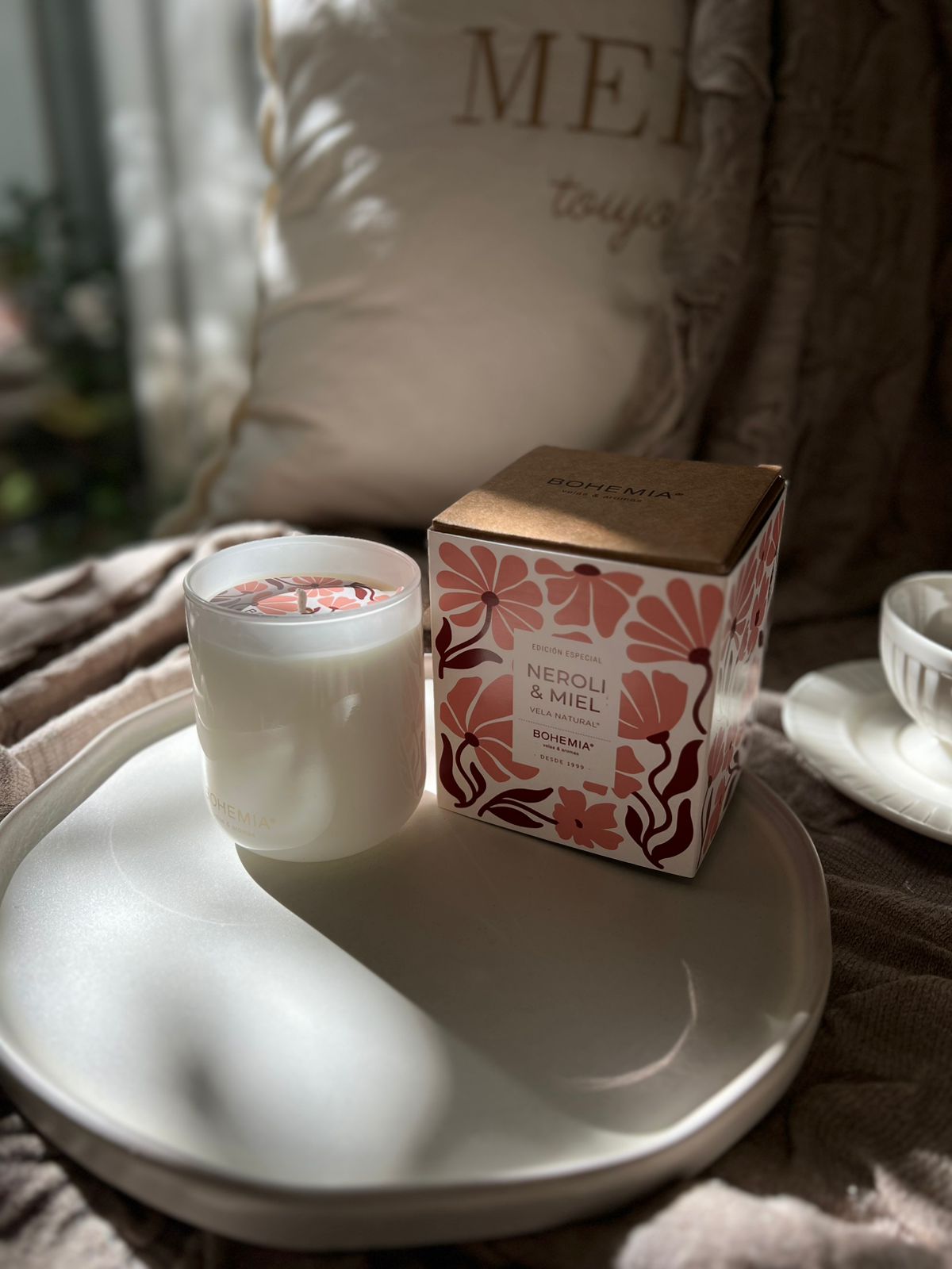 VELA NATURAL BOHEMIA NEROLI Y MIEL