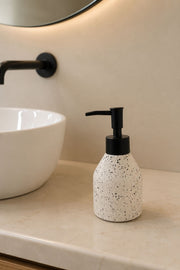 DISPENSER CERÁMICA SILUETA BLANCO GOTA 15CM