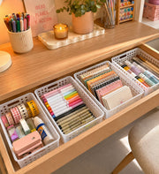 ORGANIZADOR TRANSPARENTE 30X21X8.5CM