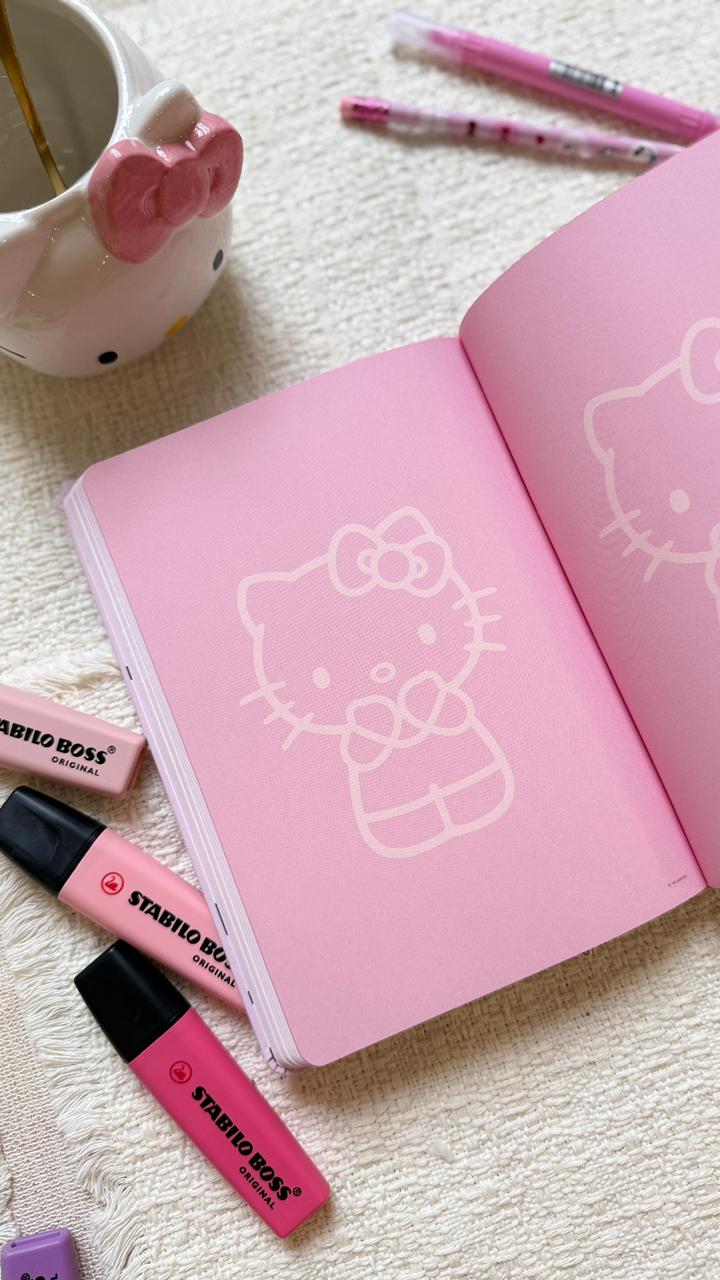 CUADERNO NOTES A5 MOOVING HELLO KITTY