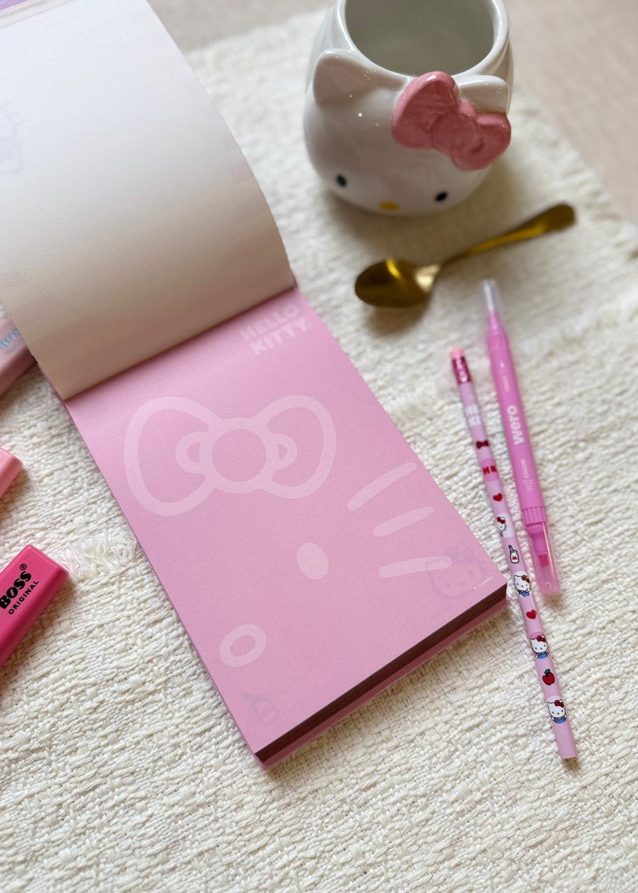 BLOCK DE NOTAS MOOVING HELLO KITTY