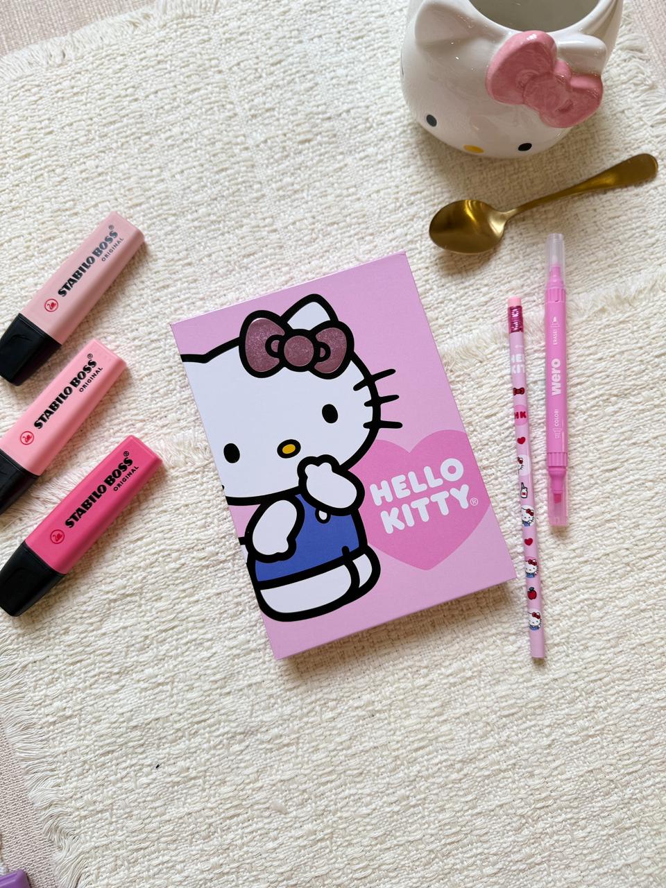 BLOCK DE NOTAS MOOVING HELLO KITTY