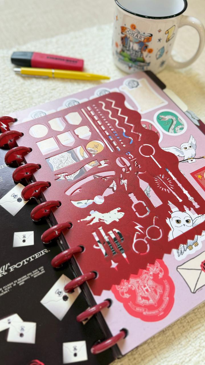 CUADERNO CON DISCOS MOOVING LOOP HARRY POTTER