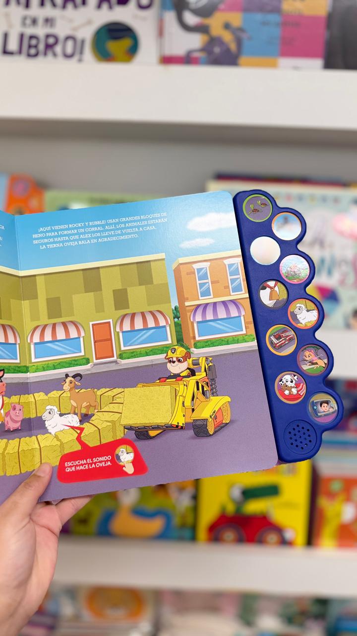 LIBRO CON SONIDO PAW PATROL GUADAL