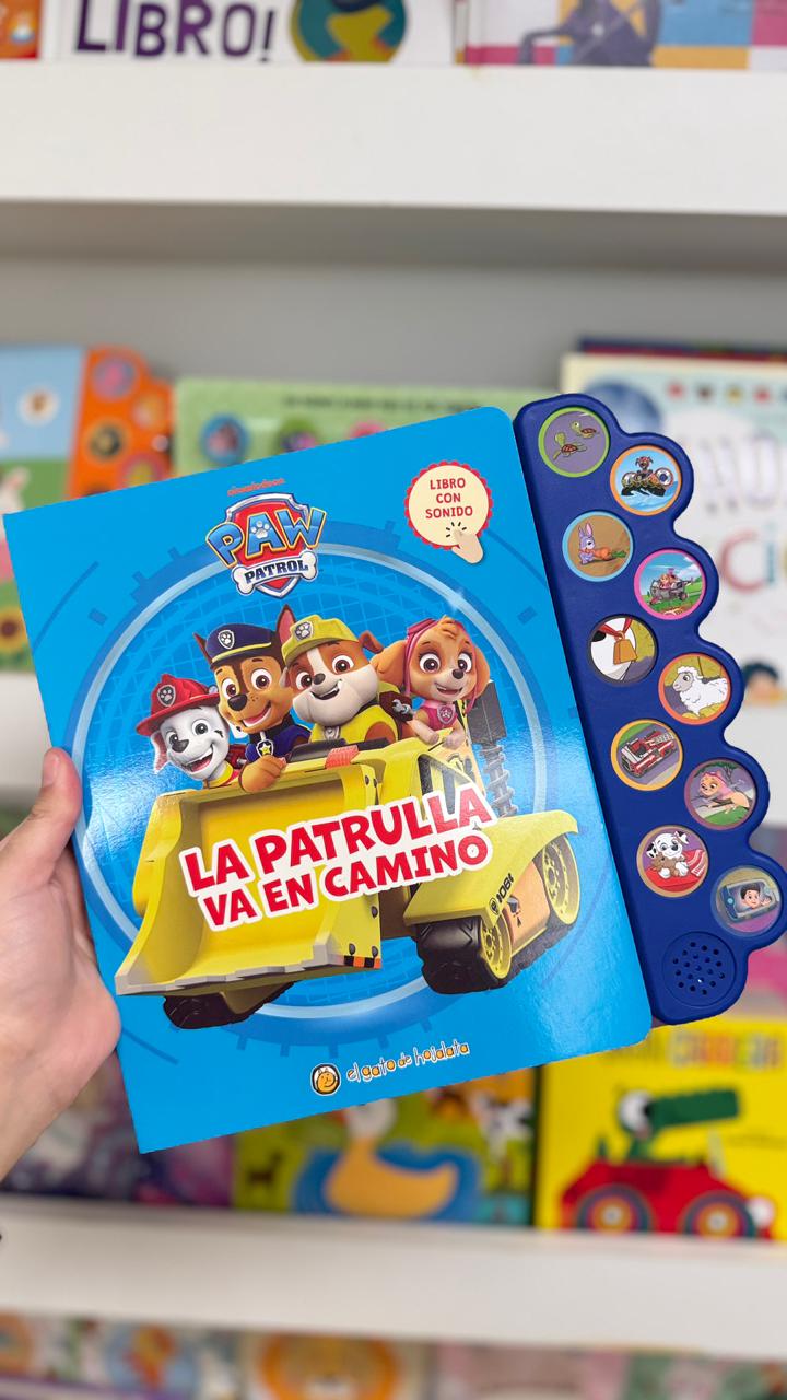 LIBRO CON SONIDO PAW PATROL GUADAL