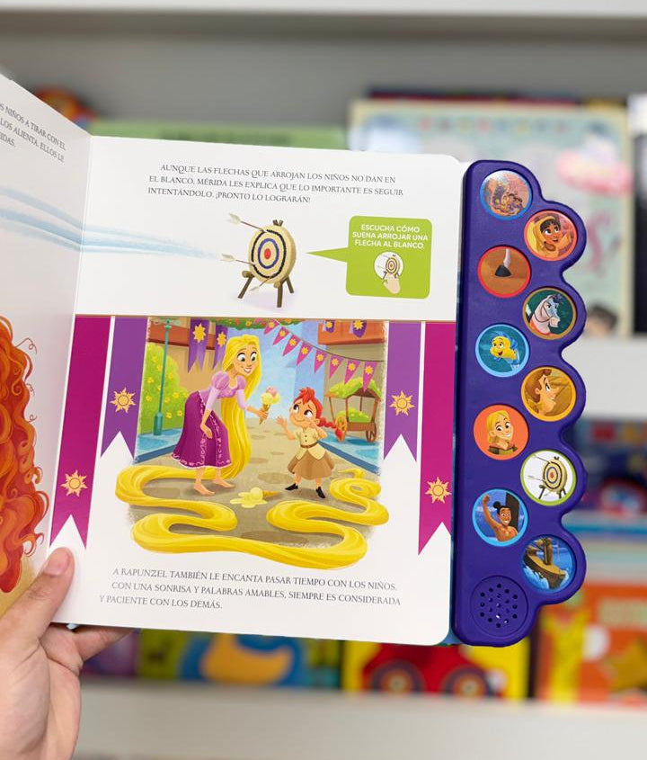 LIBRO CON SONIDO DISNEY PRINCESAS GUADAL