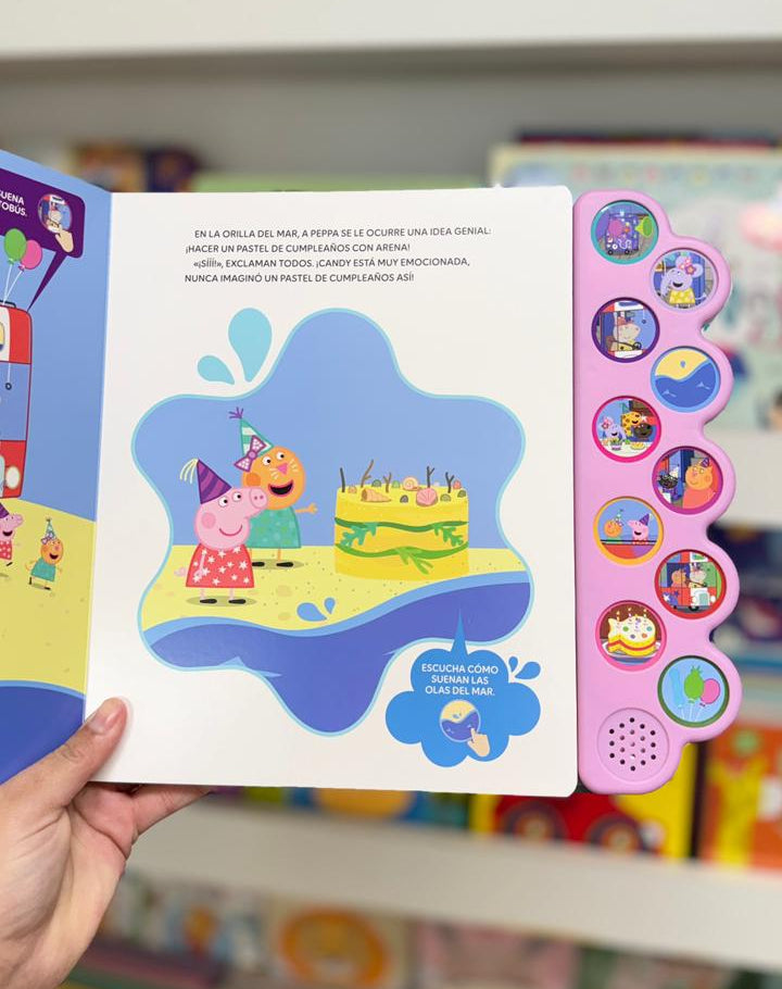 LIBRO CON SONIDO PEPPA PIG GUADAL