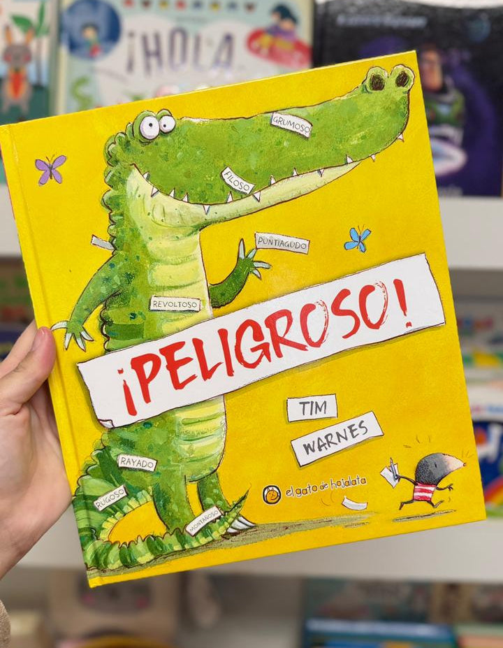 LIBRO ¡PELIGROSO! EL GATO DE HOJALATA
