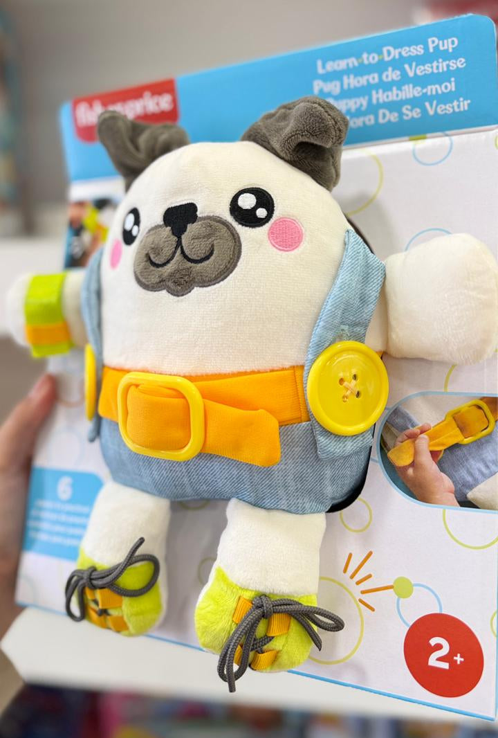 PUG HORA DE VESTIRSE FISHER-PRICE