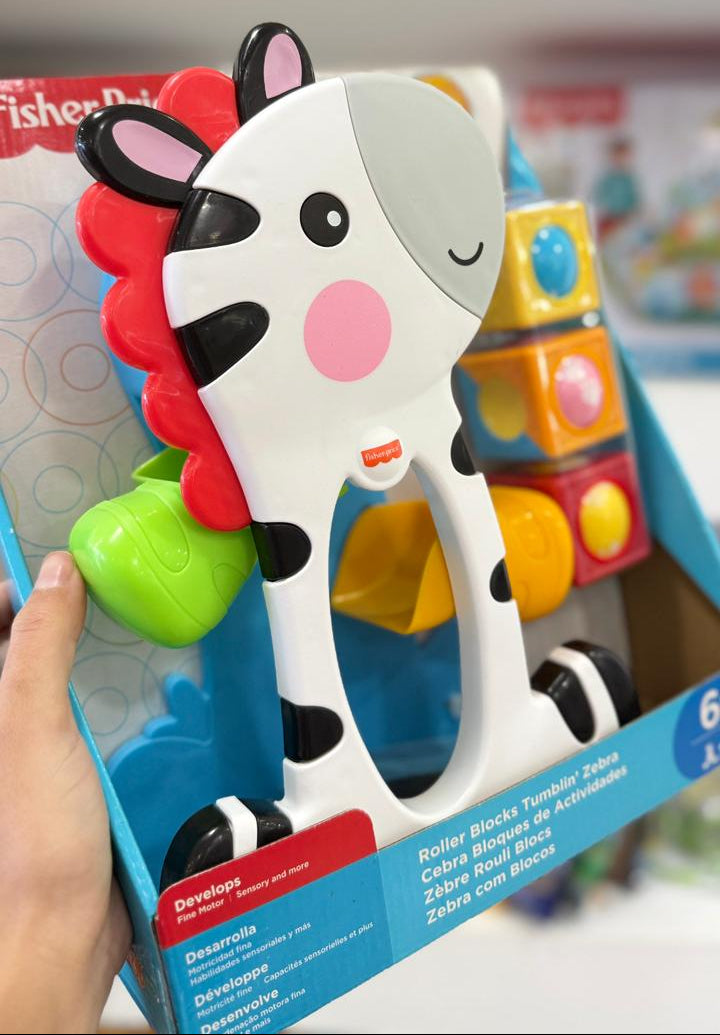 CEBRA BLOQUES DE ACTIVIDADES FISHER-PRICE