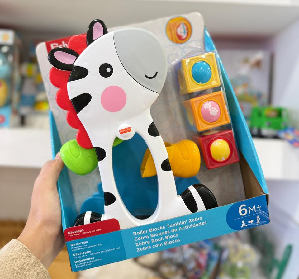 CEBRA BLOQUES DE ACTIVIDADES FISHER-PRICE