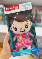MI MUÑECA DE APRENDIZAJE FISHER-PRICE