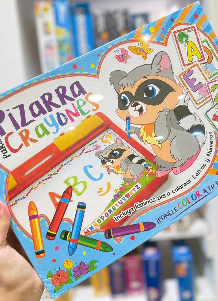 PIZARRA PARA CRAYONES IMPLAS