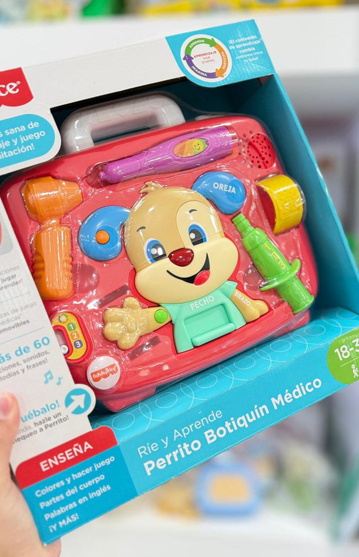 PERRITO BOTIQUIN MEDICO FISHER-PRICE