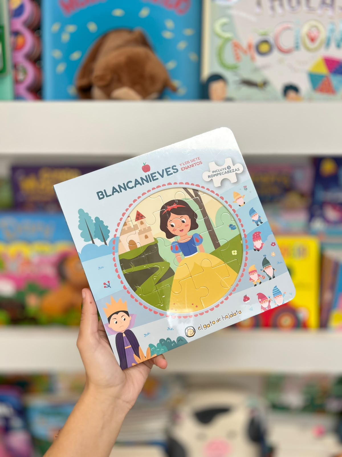LIBRO ROMPECABEZAS EL GATO DE HOJATALA