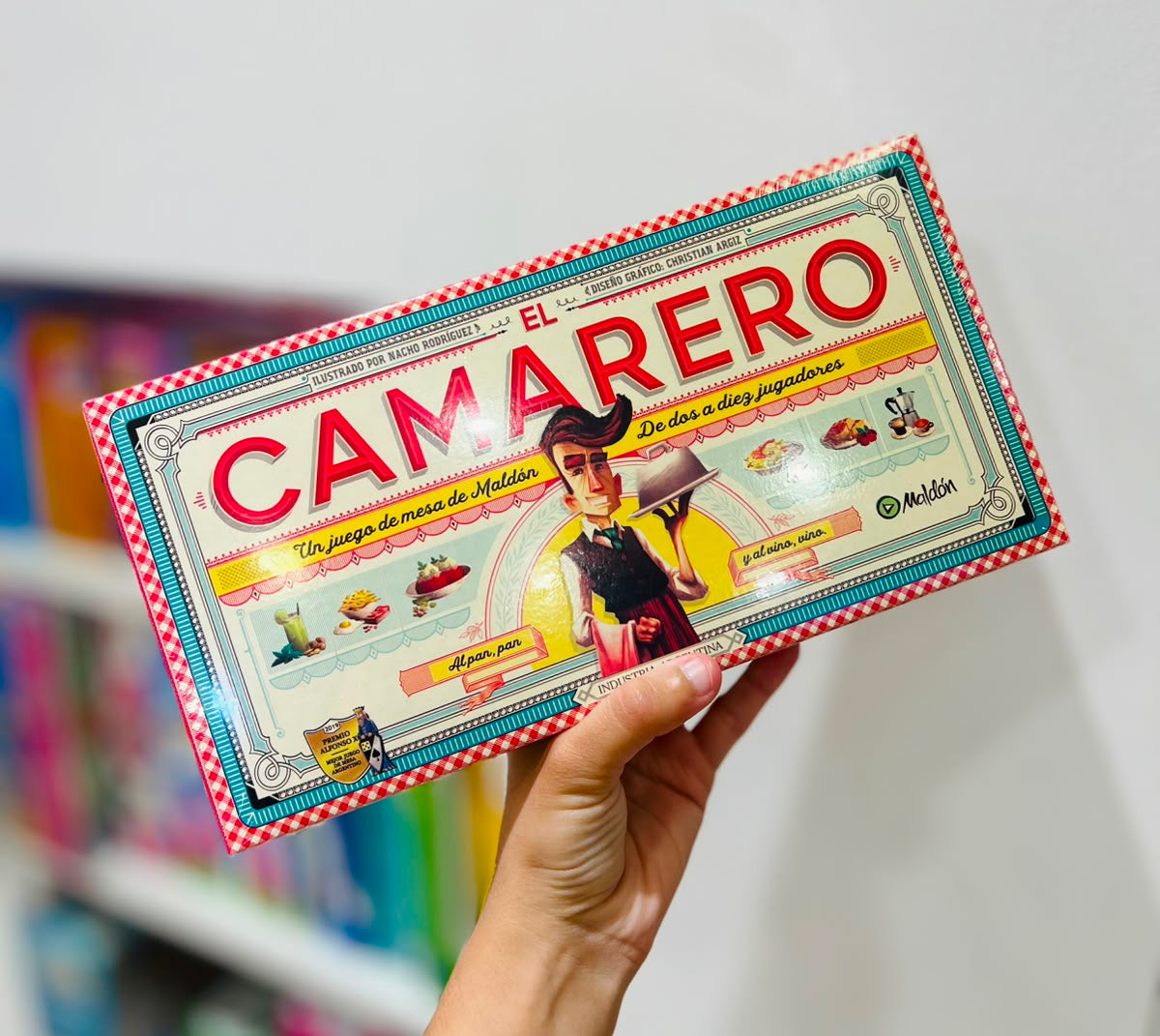 JUEGO EL CAMARERO MALDON