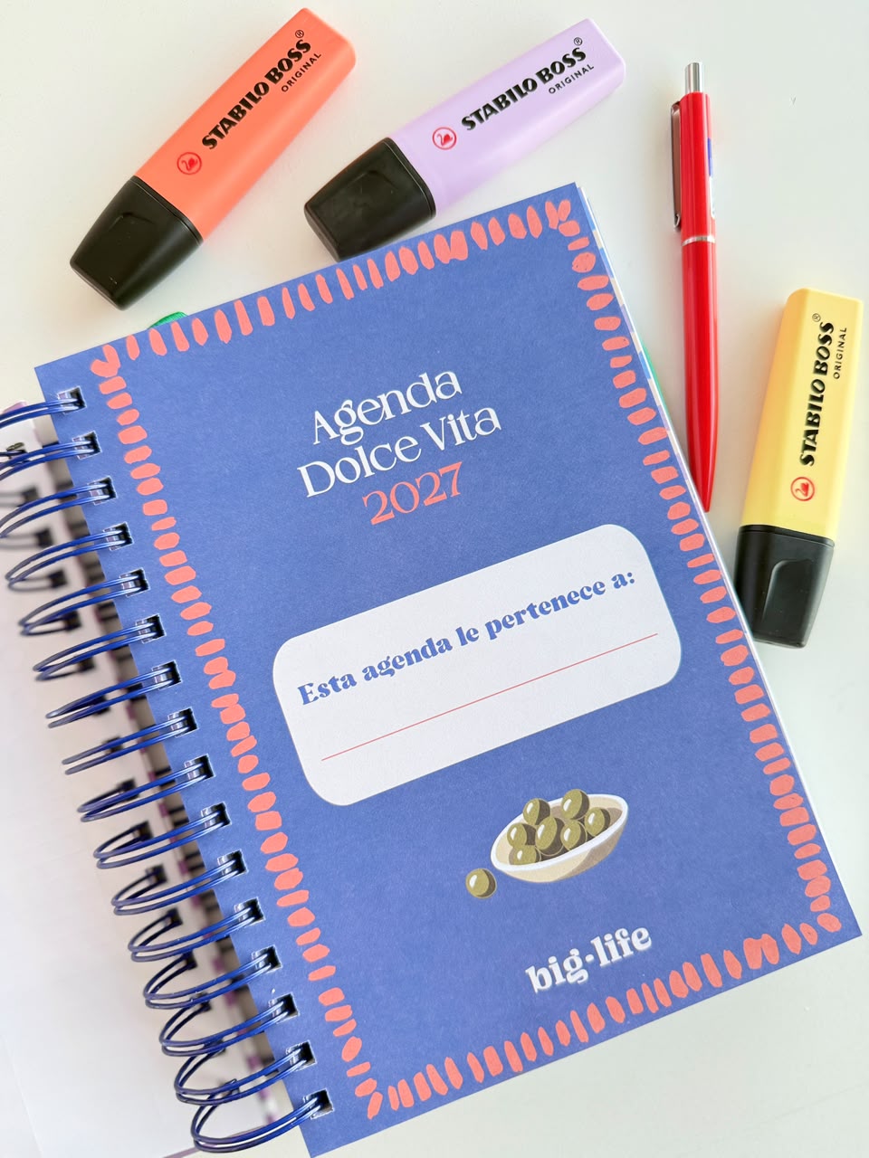AGENDA DOLCE VITA 2027 BIG LIFE