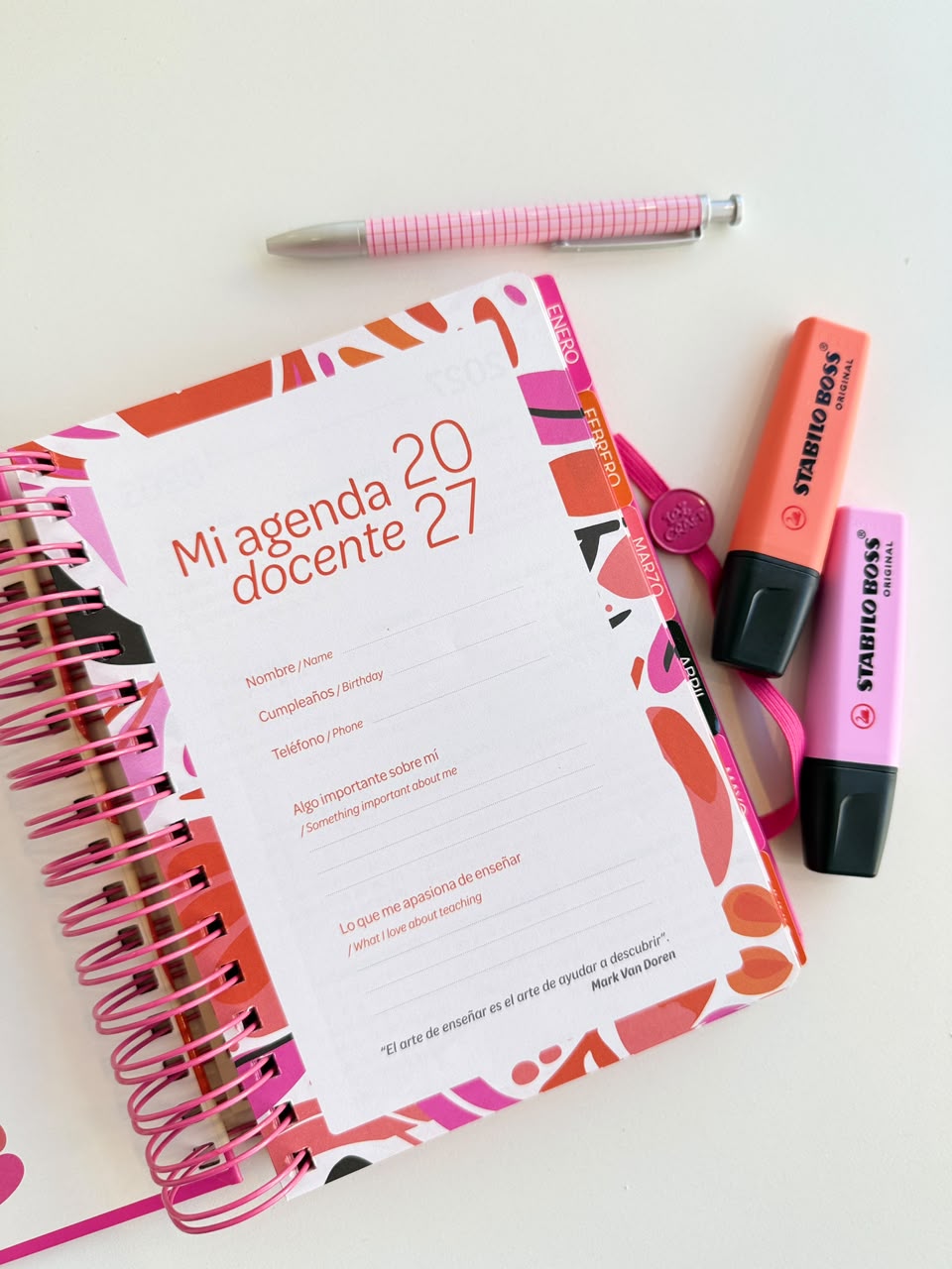 AGENDA 2027 DOCENTE IBI CRAFT