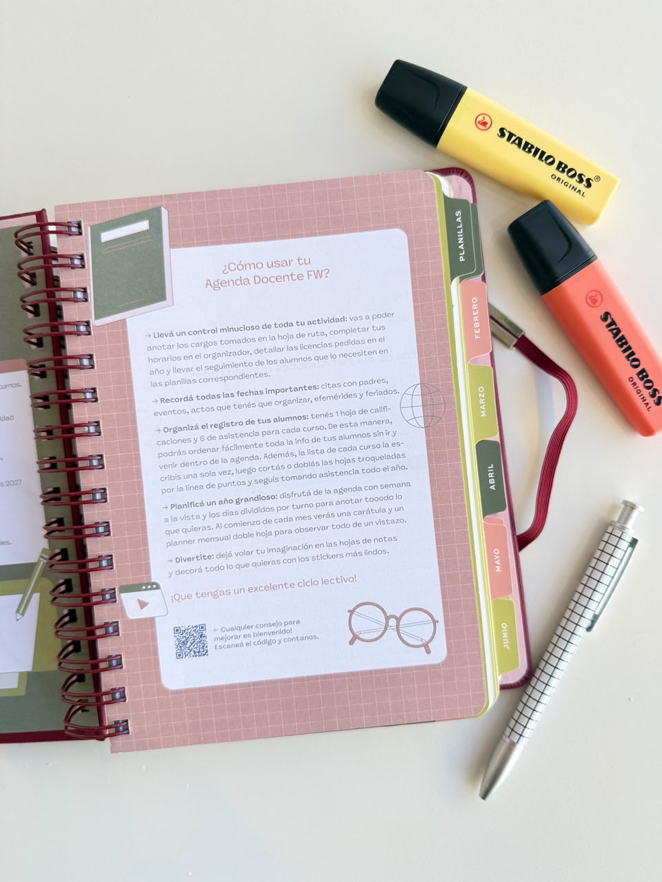 AGENDA 2027 DOCENTE FW