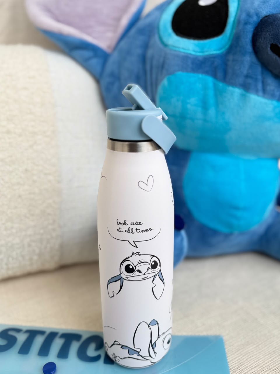 BOTELLA TERMICA STITCH MOOD DISNEY VASSA