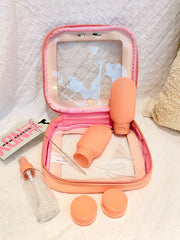 SET DE ENVASES CON NECESER TRENDY