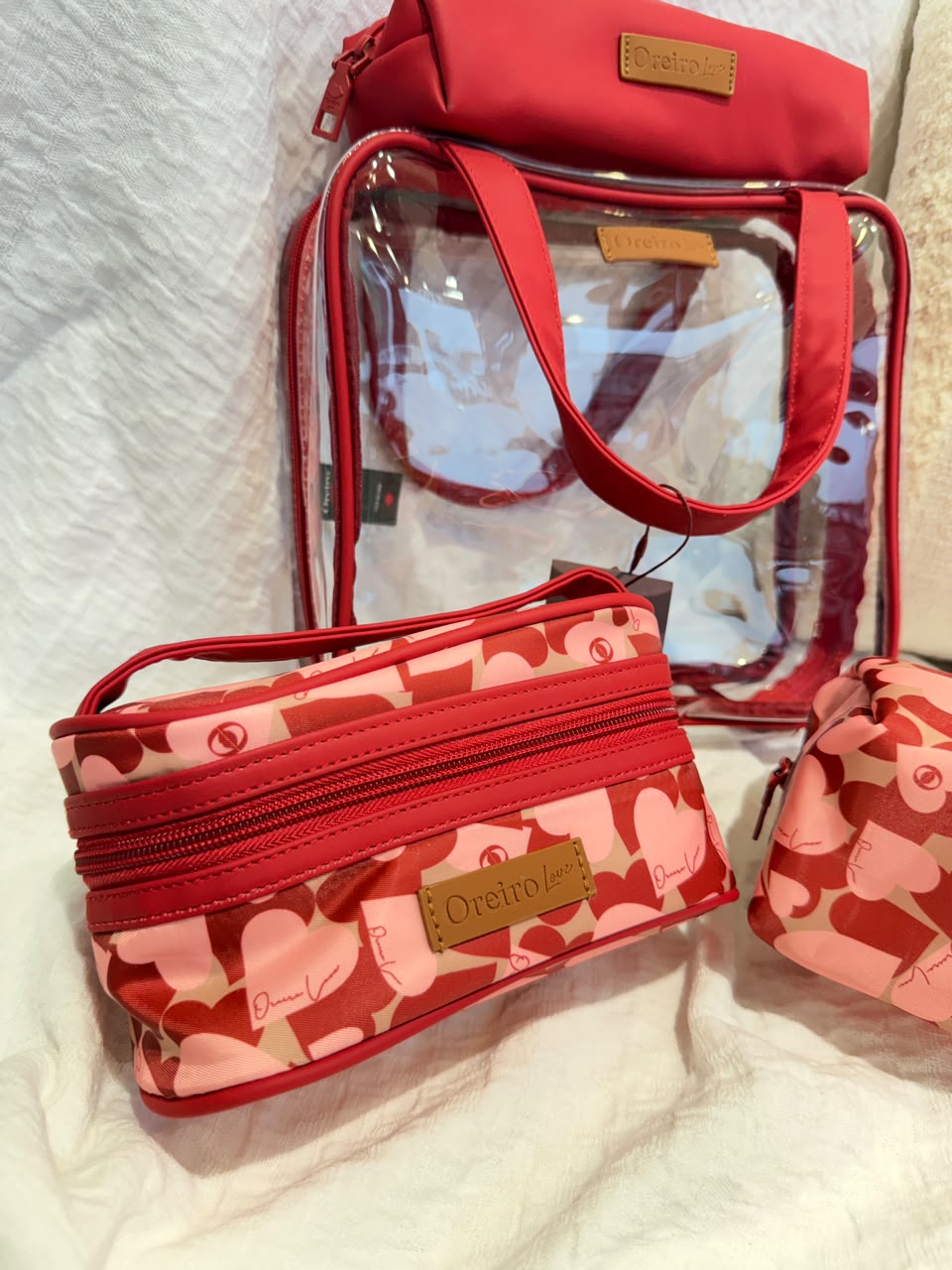 SET DE NECESERS VARIADOS OREIRO LOVE