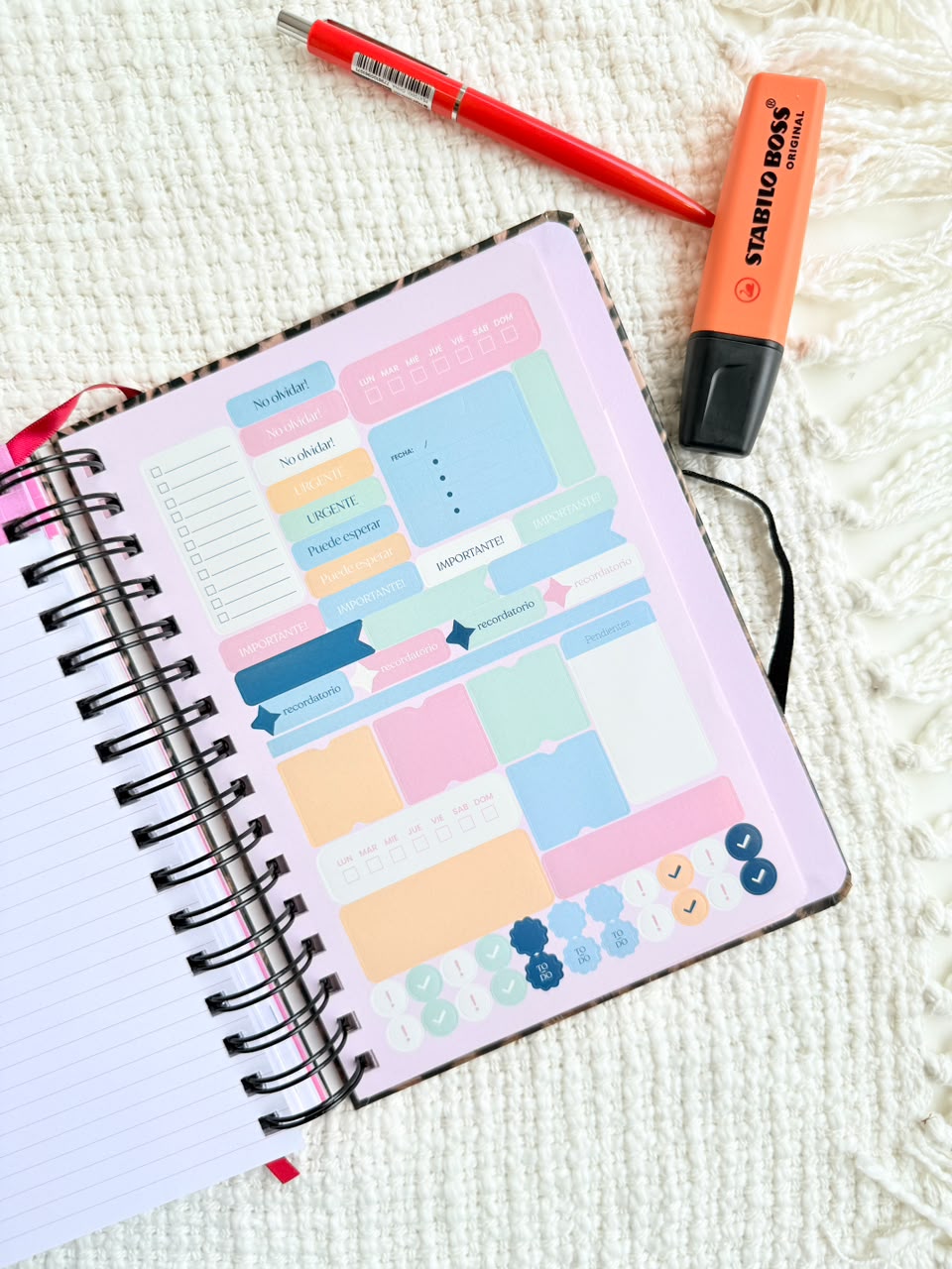 AGENDA UNIVERSITARIA ANIMAL PRINT FW