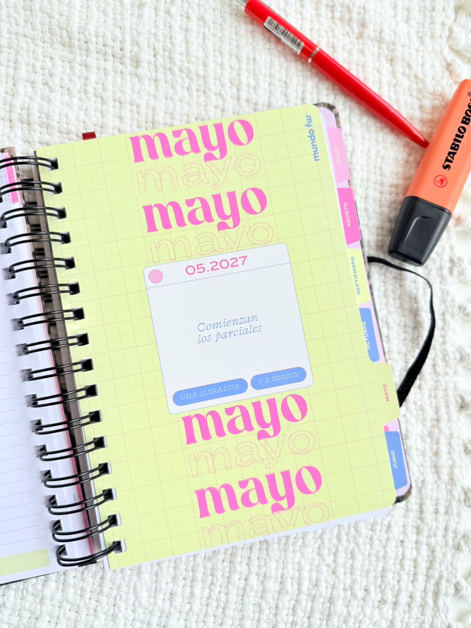 AGENDA UNIVERSITARIA ANIMAL PRINT FW