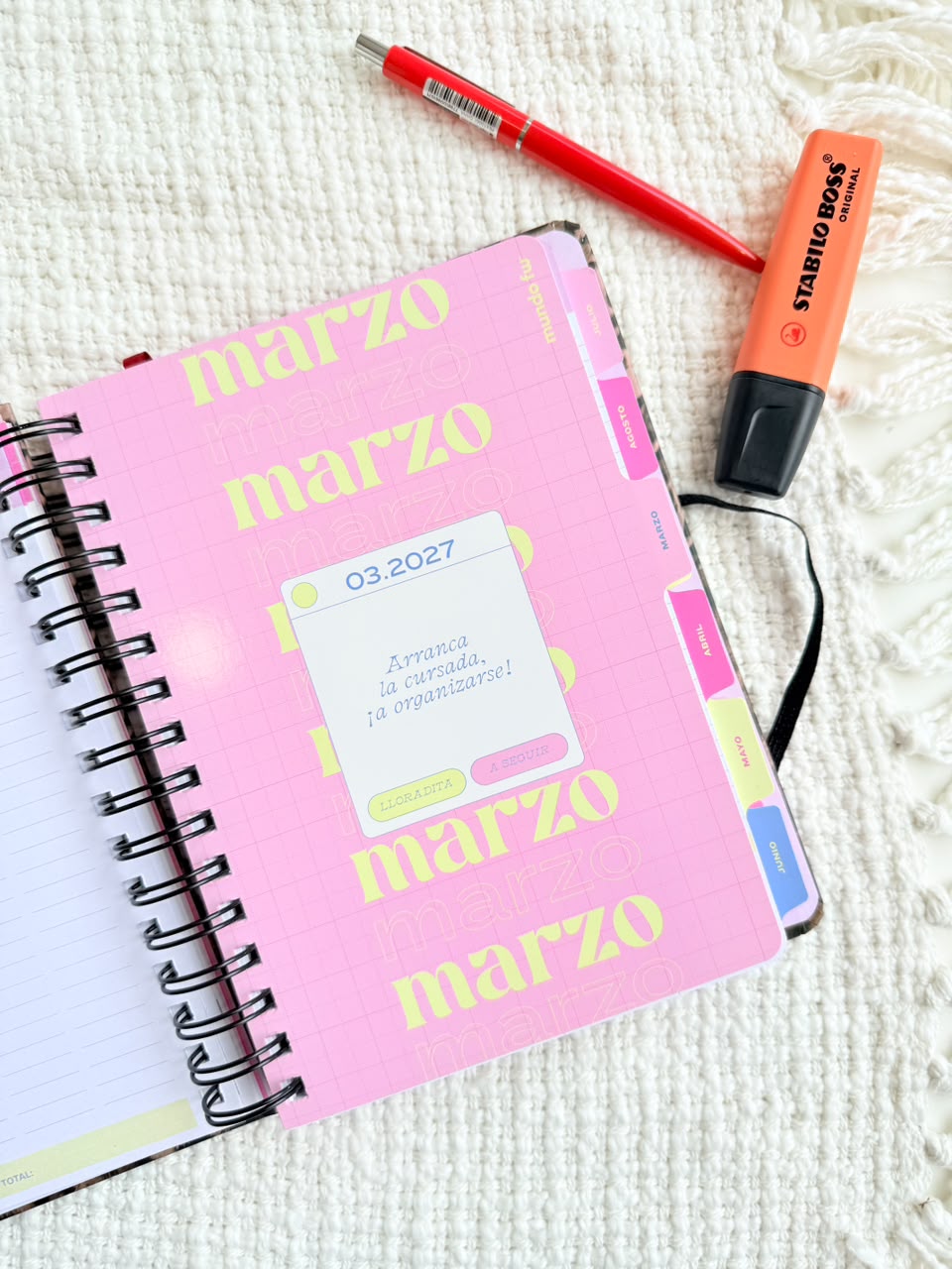 AGENDA UNIVERSITARIA ANIMAL PRINT FW