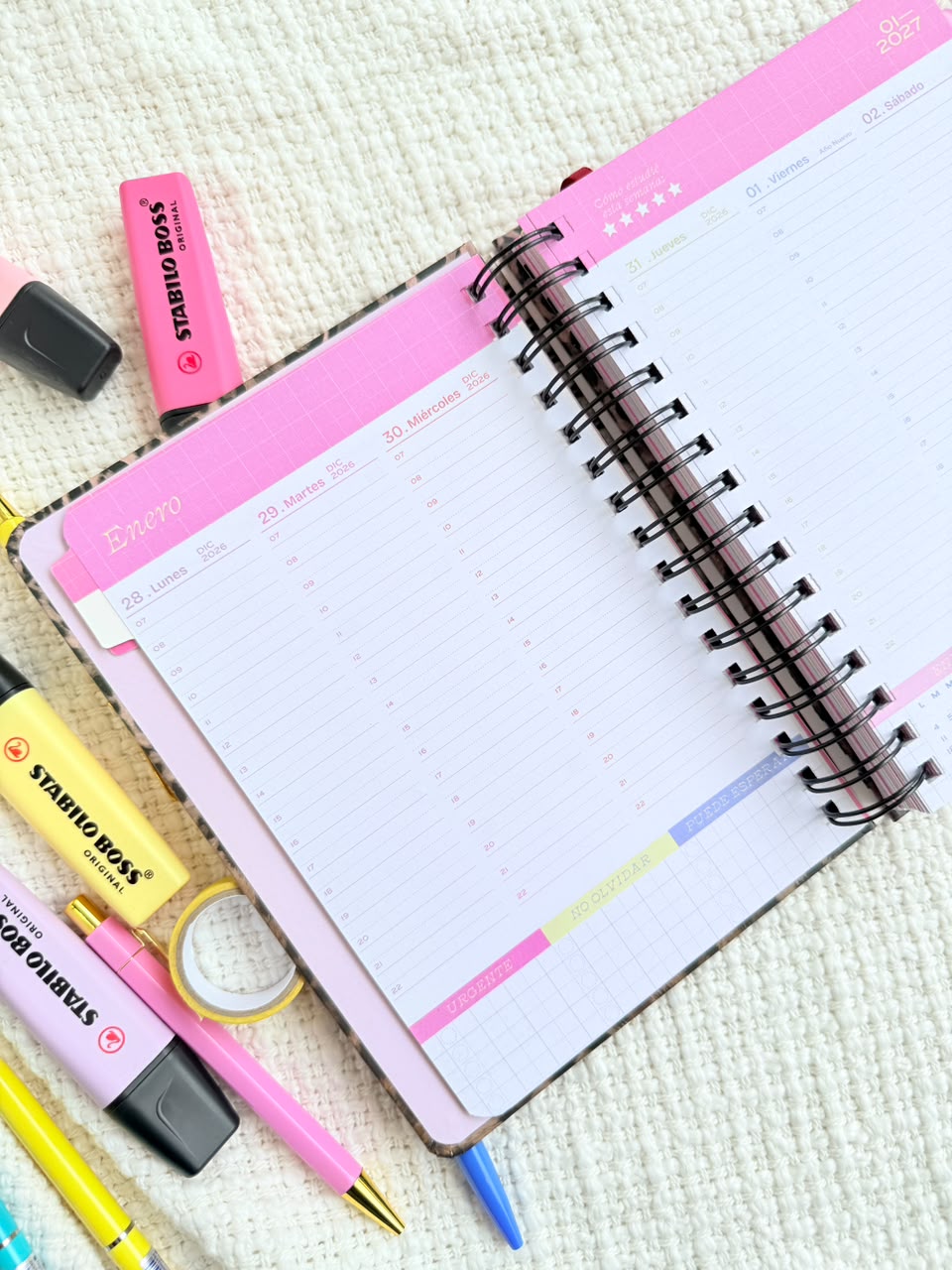 AGENDA UNIVERSITARIA ANIMAL PRINT FW