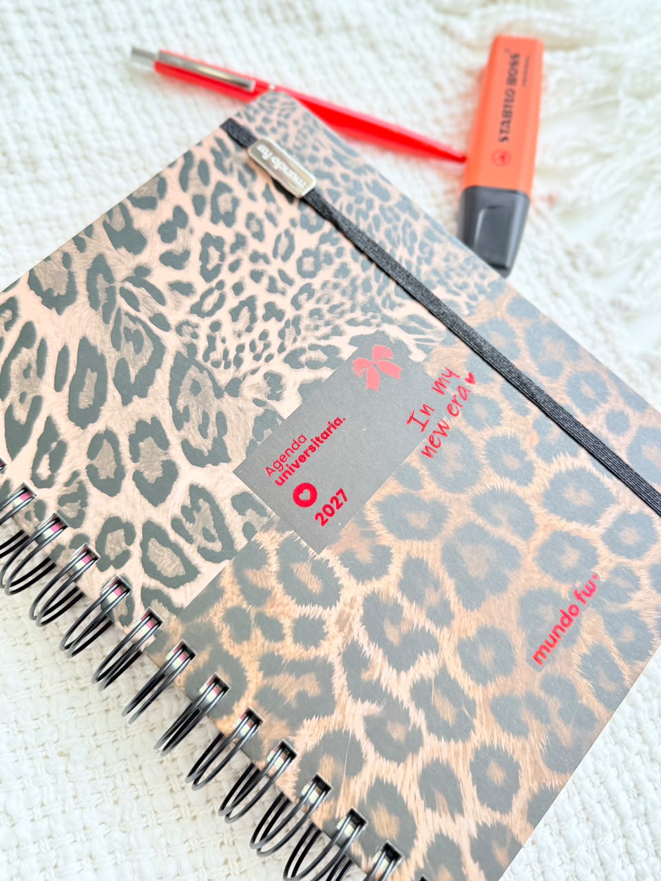 AGENDA UNIVERSITARIA ANIMAL PRINT FW
